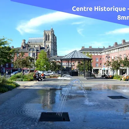 Golden Bridge - Confort - Calme - Centre Apartament Abbeville
