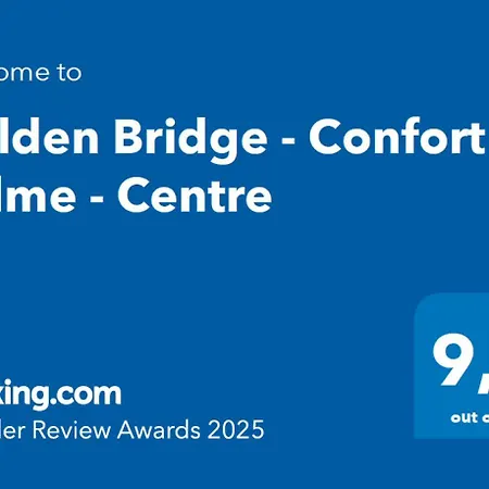 Golden Bridge - Confort - Calme - Centre Apartamento Abbeville